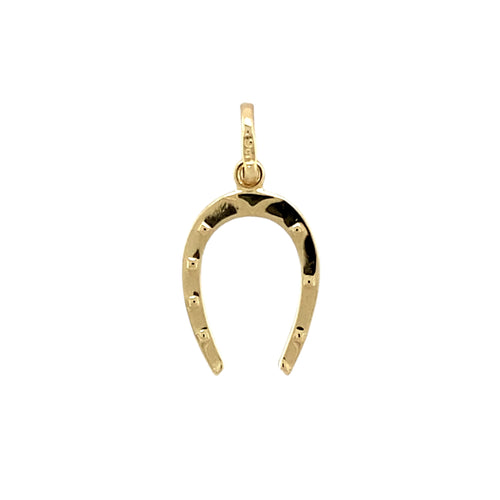 9ct Gold Horseshoe Pendant