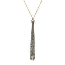 Load image into Gallery viewer, 18ct Gold 18&quot; Ball Tassel Necklace
