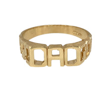 Load image into Gallery viewer, New 9ct Gold Dad Ring
