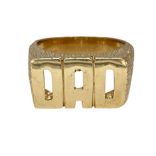 Load image into Gallery viewer, New 9ct Gold Dad Ring
