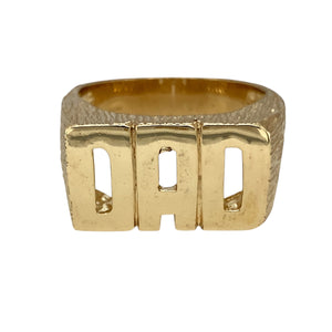 New 9ct Gold Dad Ring