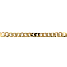 Load image into Gallery viewer, New 9ct Solid Gold 8.75&quot; Curb Bracelet
