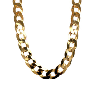 New 9ct Gold 20" Curb Chain 36 grams