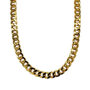 New 9ct Gold 24" Hollow Curb Chain 16 grams