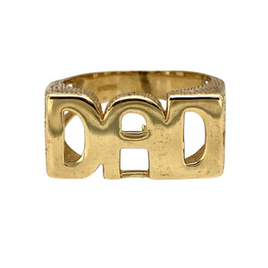 New 9ct Gold Dad Ring