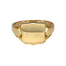 Load image into Gallery viewer, New 9ct Gold Shield Signet Ring
