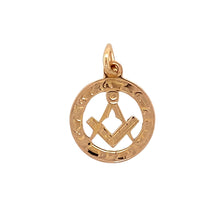 Load image into Gallery viewer, 9ct Gold Masonic Pendant
