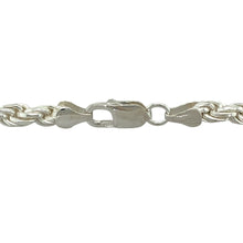 Load image into Gallery viewer, New 925 Silver 26&quot; Solid Rope Chain with the weight 70.60 grams and link width 6mm
