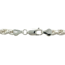 Load image into Gallery viewer, New 925 Silver 26&quot; Solid Rope Chain with the weight 49.60 grams and link width 5mm
