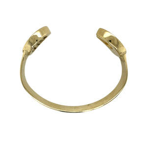 New 9ct Solid Gold Spanner Bangle 62 grams