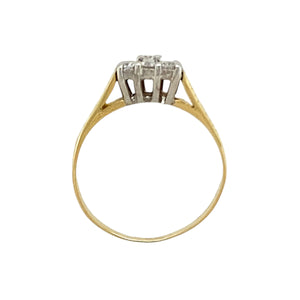 18ct Gold & Diamond Set Signet Ring