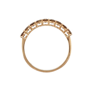 9ct Gold & Diamond Set Band Ring