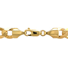 Load image into Gallery viewer, New 9ct Solid Yellow Gold 24&quot; Curb Chain with the weight 35.40 grams and link width 8mm
