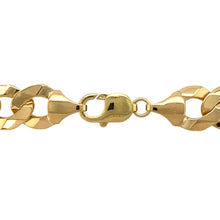 Load image into Gallery viewer, New 9ct Solid Yellow Gold 28&quot; Curb Chain with the weight 97.60 grams and link width 13mm
