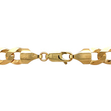 Load image into Gallery viewer, New 9ct Solid Yellow Gold 22&quot; Curb Chain with the weight 32.30 grams and link width 9mm
