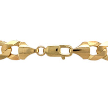 Load image into Gallery viewer, New 9ct Solid Yellow Gold 30&quot; Curb Chain with the weight 76.40 grams and link width 10mm
