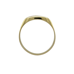 9ct Gold & Diamond Set Signet Ring