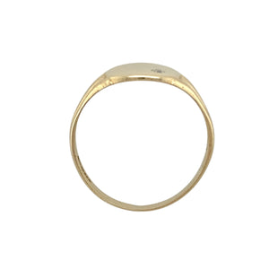 9ct Gold & Diamond Set Signet Ring