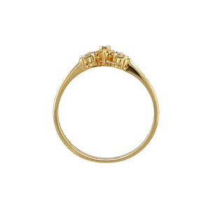 18ct Gold & Diamond Set Butterfly Ring