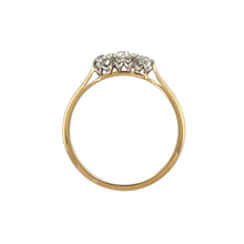 Load image into Gallery viewer, 18ct Gold &amp; Diamond Set Trilogy Ring
