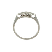 Load image into Gallery viewer, Platinum &amp; Diamond Set Art Deco Style Ring
