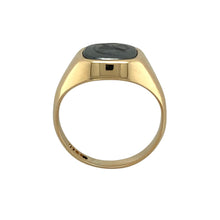 Load image into Gallery viewer, 9ct Gold &amp; Hematite Centurion Set Signet Ring
