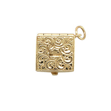 Load image into Gallery viewer, 9ct Gold Vintage £1 Note Case Charm
