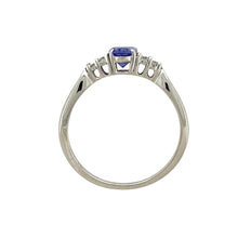 Load image into Gallery viewer, 18ct White Gold Diamond &amp; Tanzanite Set Ring
