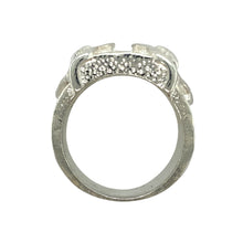 Load image into Gallery viewer, New 925 Silver Double Buckle Ring
