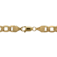 Load image into Gallery viewer, Preowned 9ct Yellow Gold 20&quot; Curb Chain with the weight 15.30 grams and link width 5mm
