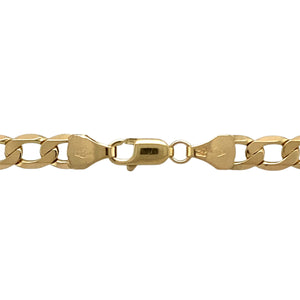 Preowned 9ct Yellow Gold 20" Curb Chain with the weight 15.30 grams and link width 5mm