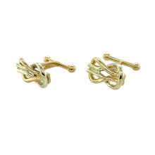 Load image into Gallery viewer, 9ct Gold Knot Cufflinks
