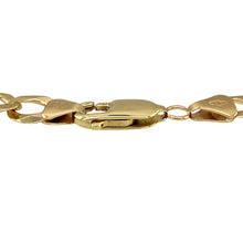 Load image into Gallery viewer, Preowned 9ct Yellow Gold 9&quot; Curb Bracelet with the weight 8.10 grams and link width 6mm
