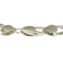 Load image into Gallery viewer, New 925 Solid Silver 8.5&quot; Curb Bracelet with the approximate weight 37 grams and link width 14mm
