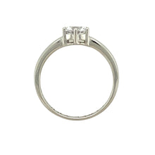 Load image into Gallery viewer, 9ct White Gold &amp; Cubic Zirconia Set Solitaire Ring
