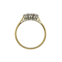 Load image into Gallery viewer, 9ct Gold &amp; Diamond Set Trilogy Ring
