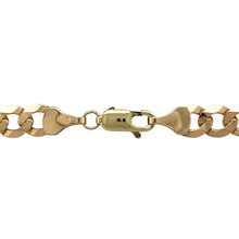 Load image into Gallery viewer, Preowned 9ct Yellow Gold 18&quot; Curb Chain with the weight 13.70 grams and link width 6mm
