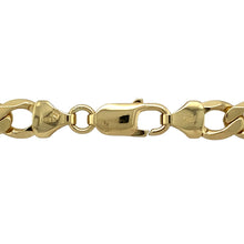 Load image into Gallery viewer, Preowned 9ct Yellow Gold 20&quot; Curb Chain with the weight 42.20 grams and link width 8mm
