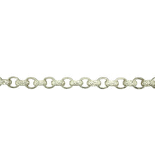 Load image into Gallery viewer, New 925 Silver 24&quot; Patterned Belcher Chain 74 grams
