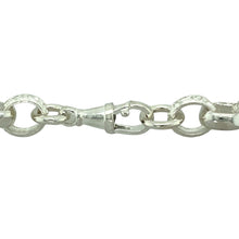 Load image into Gallery viewer, New 925 Solid Silver 26&quot; Patterned Belcher Chain with the weight 81.80 grams and link width 10mm
