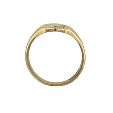 Load image into Gallery viewer, 9ct Gold Patterned Heart Signet Ring
