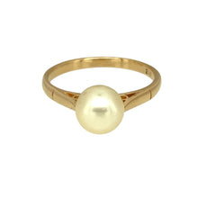 Load image into Gallery viewer, 9ct Gold &amp; Pearl Set Ring
