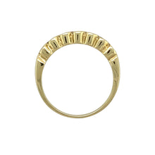 Load image into Gallery viewer, 9ct Gold &amp; Cubic Zirconia Set Band Ring
