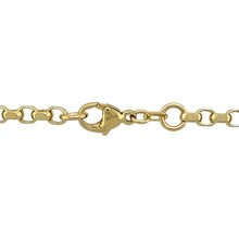 Load image into Gallery viewer, Preowned 9ct Yellow Gold 20&quot; Belcher Chain with the weight 16.60 grams and link width 4mm
