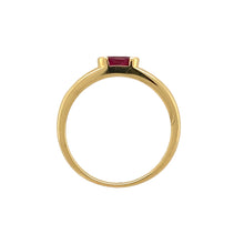 Load image into Gallery viewer, 18ct Gold Diamond &amp; Ruby Set Ring
