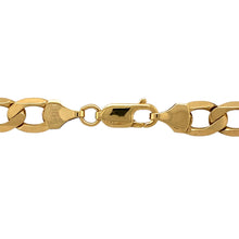 Load image into Gallery viewer, Preowned 9ct Yellow Gold 20&quot; Curb Chain with the weight 31 grams and link width 8mm
