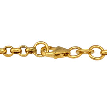 Load image into Gallery viewer, New 9ct Yellow Gold 7.75&quot; Figaro Bracelet with the weight 2 grams and link width 3mm
