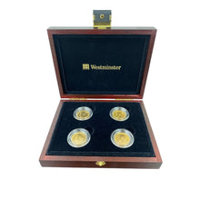 Load image into Gallery viewer, George V Empire Four Coin 22ct Gold Sovereign Collection
