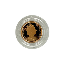 Load image into Gallery viewer, A 1991 Queen Elizabeth II 22ct Gold Boxed Half Sovereign with a George and the Dragon reverse. Just 3,588 proof Half Sovereigns were issued in 1991, making this among the lowest mintage Half Sovereigns
