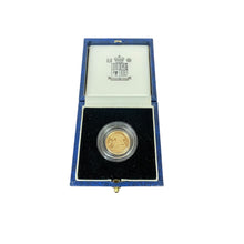 Load image into Gallery viewer, 1991 Queen Elizabeth II 22ct Gold Half Sovereign
